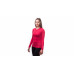 SENSOR MERINO ACTIVE dámské triko dl.rukáv magenta