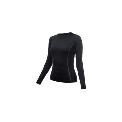 SENSOR MERINO ACTIVE dámské triko dl.rukáv černá