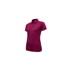 SENSOR MERINO ACTIVE POLO dámské triko kr.rukáv lilla