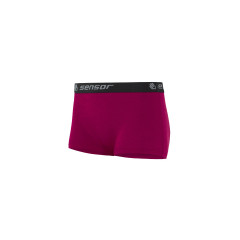 SENSOR MERINO ACTIVE dámské kalhotky s nohavičkou lilla