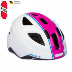 PUKY Dětská helma PH8 M, bílo-růžová