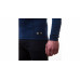 SENSOR MERINO DF pánské triko dl. rukáv zip deep blue