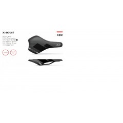 SELLE ITALIA sedlo X3 Boost Flow black FEC