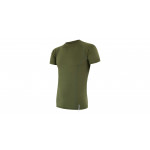 SENSOR MERINO ACTIVE pánské triko kr.rukáv safari