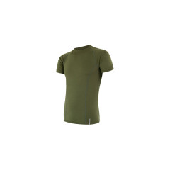 SENSOR MERINO ACTIVE pánské triko kr.rukáv safari