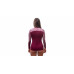 SENSOR MERINO IMPRESS dámské triko dl.rukáv lilla/pattern