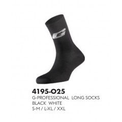 GAERNE ponožky Professional Long black-white S-M