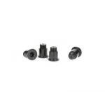 SRAM CRANK CHAINRING BOLT KIT 4-ARM FORCE 2X 107 BCD CRANKS D1 ALUMINUM BLACK