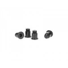 SRAM CRANK CHAINRING BOLT KIT 4-ARM FORCE 2X 107 BCD CRANKS D1 ALUMINUM BLACK