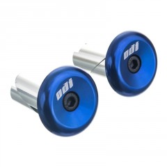 ODI Koncovky řidítek Aluminium End Plugs - modré