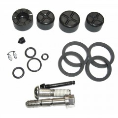 AVID DISC BRAKE CALIPER KIT - (INCLUDES PISTONS, SEALS, GUIDE PIN, BANJO & BOLTS) - ELIXIR X0/9