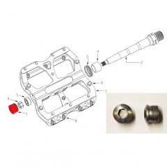 REVERSE Koncovka osy pro Escape Pro 2 ks