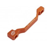 REVERSE Adaptér přední/zadní brzdy PM-PM 180 mm oranžová (AVID)