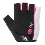 ETAPE dámské rukavice RIVA, černá|růžová