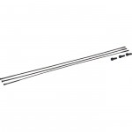 SRAM Spokes & Nipples 3-pack 300mm Bladed Straight-Pull ExternalBlack - Roam 50 29"