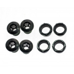 SRAM CRANK CHAINRING BOLT KIT 4-ARM LONG STEEL BLACK EMTB (104BCD)