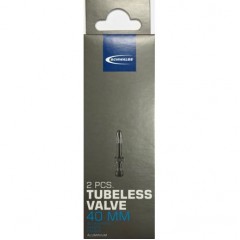 SCHWALBE ventilek Tubeless 40 mm sada 2ks