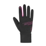 ETAPE dámské rukavice JASMINE WS+, černá|růžová