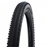 SCHWALBE plášť HURRICANE 29x2.00 ADouble Defenseix Performance Double Defense GreenGuard černá+reflexní pruh