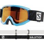 SALOMON lyžařské brýle Juke Access blue/uni t.orange 20/21