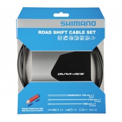 SHIMANO bovdeny set řadící polymer.potažených lanek pro