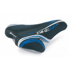 GP sedlo SEL.BASS. BIKE 3 16" blk/blue/wh