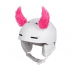 ETAPE dekorace na přilbu FUNNY KIT, růžová fluo
