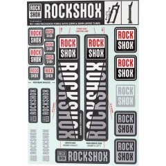ROCKSHOX Nálepky - 35mm WHITE MY18 - PIKE/LYRIK/YARI/DOMAIN/REVELATION(2018+)