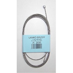 INOX lanko brzdy 1,6x2000mm silniční