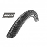 SCHWALBE plášť MARATHON ALMOTION 40-622 ADouble Defenseix Performance MicroSkin TLE černá+reflexní pruh skládací