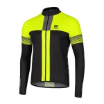 ETAPE pánský dres COMFORT, černá/žlutá fluo