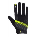 ETAPE rukavice SPRING+, černá/žlutá fluo