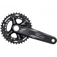 SHIMANO kliky Deore M4100 Holl.II 36-26/175 10s černé b