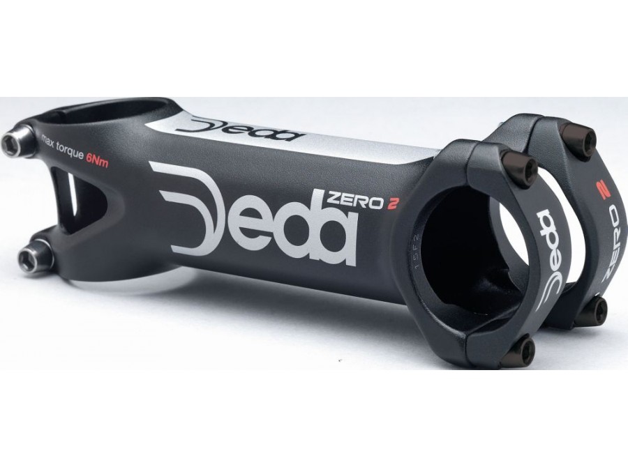 Potence De Vélo De Route Deda Elementi Zero2 - Angle 80 Mm - Diamètre 31,7 Mm - Neuve