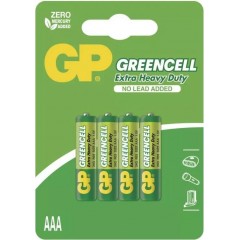GP baterie R3G,AAA greencell blistr