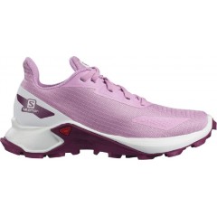 SALOMON boty Alphacross blast J orchid/white/plum 35