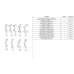 FORMULA Přední adapter P.M. pro 203mm P.M. 7”