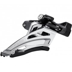 SHIMANO přesmykač Deore M5100 2x11 mid clamp.28,6-34,9