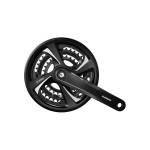 SHIMANO KLIKY TOURNEY FC-TY801 48/38/28 ČERNÉ 175mm