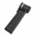 NEXELO ZÁMEK SUPREME GUARD SKLÁDACÍ 690MM KLÍČ ČERNÝ