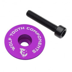 WOLF TOOTH krytka ULTRALIGHT STEM CAP Flat fialová