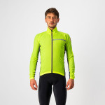 CASTELLI pánská větrovka Squadra Stretch, yellow fluo/dark gray