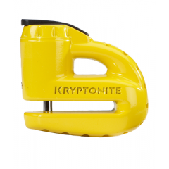 KRYPTONITE Keeper 5-S2 Disc lock - Matte Yellow w/Reminder cable 2022