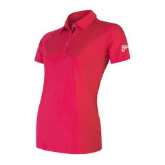 SENSOR MERINO ACTIVE POLO dámské triko kr.rukáv magenta