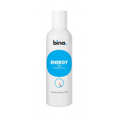 BINA Energy startovní masážní olej 200 ml
