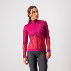 CASTELLI dámský dres Sorpresa, magenta/orange