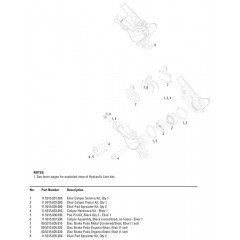 SRAM DISC BRAKE CALIPER KIT - (INCLUDES PISTONS, SEALS & BLEED SCREWS) - ELIXIR