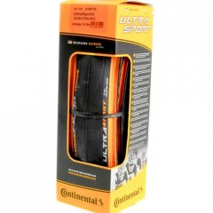 CONTINENTAL plášť Ultra Sport2 skládací černá/oranžová 622x25